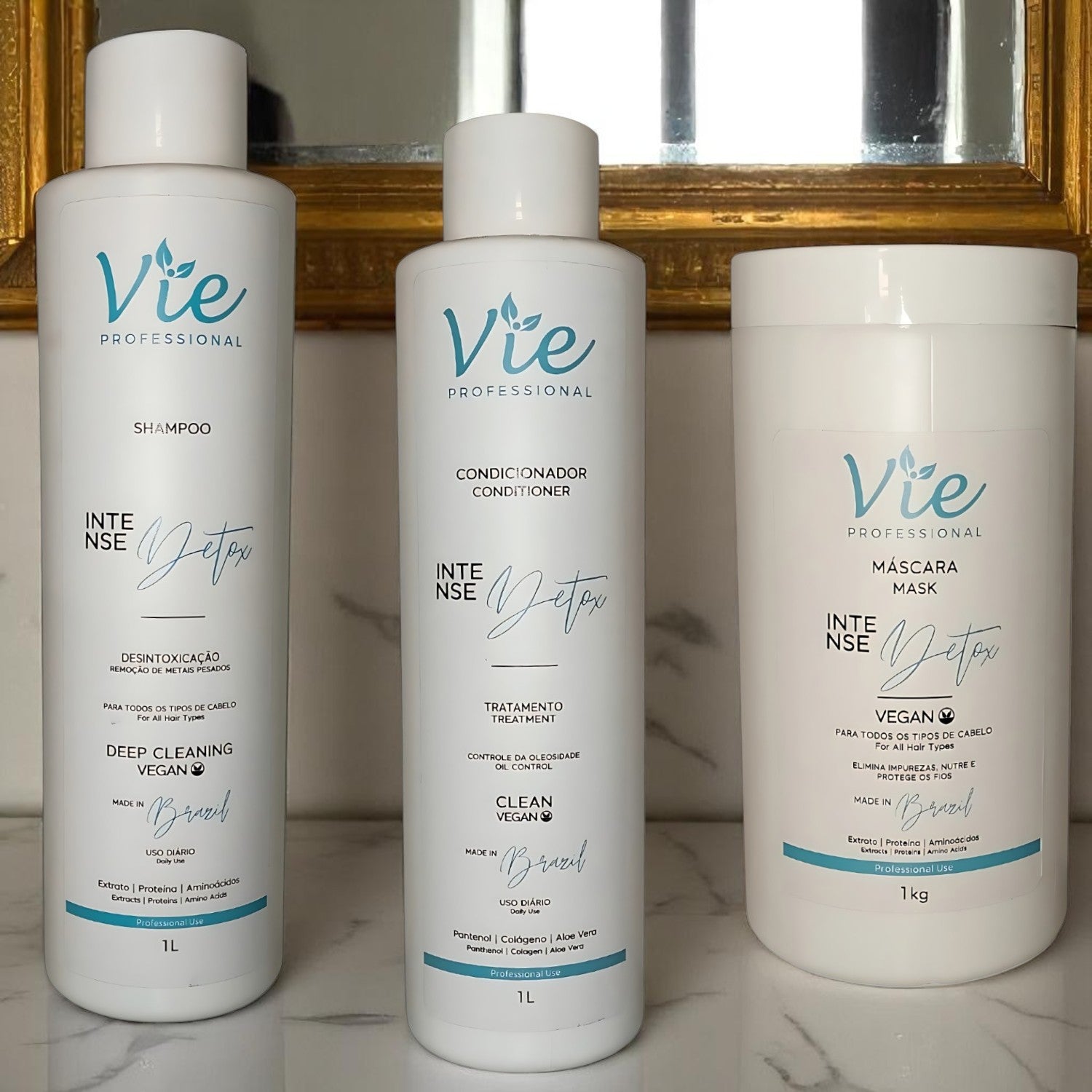 Kit Detox Vie (Shampoo + Condicionador + Máscara)