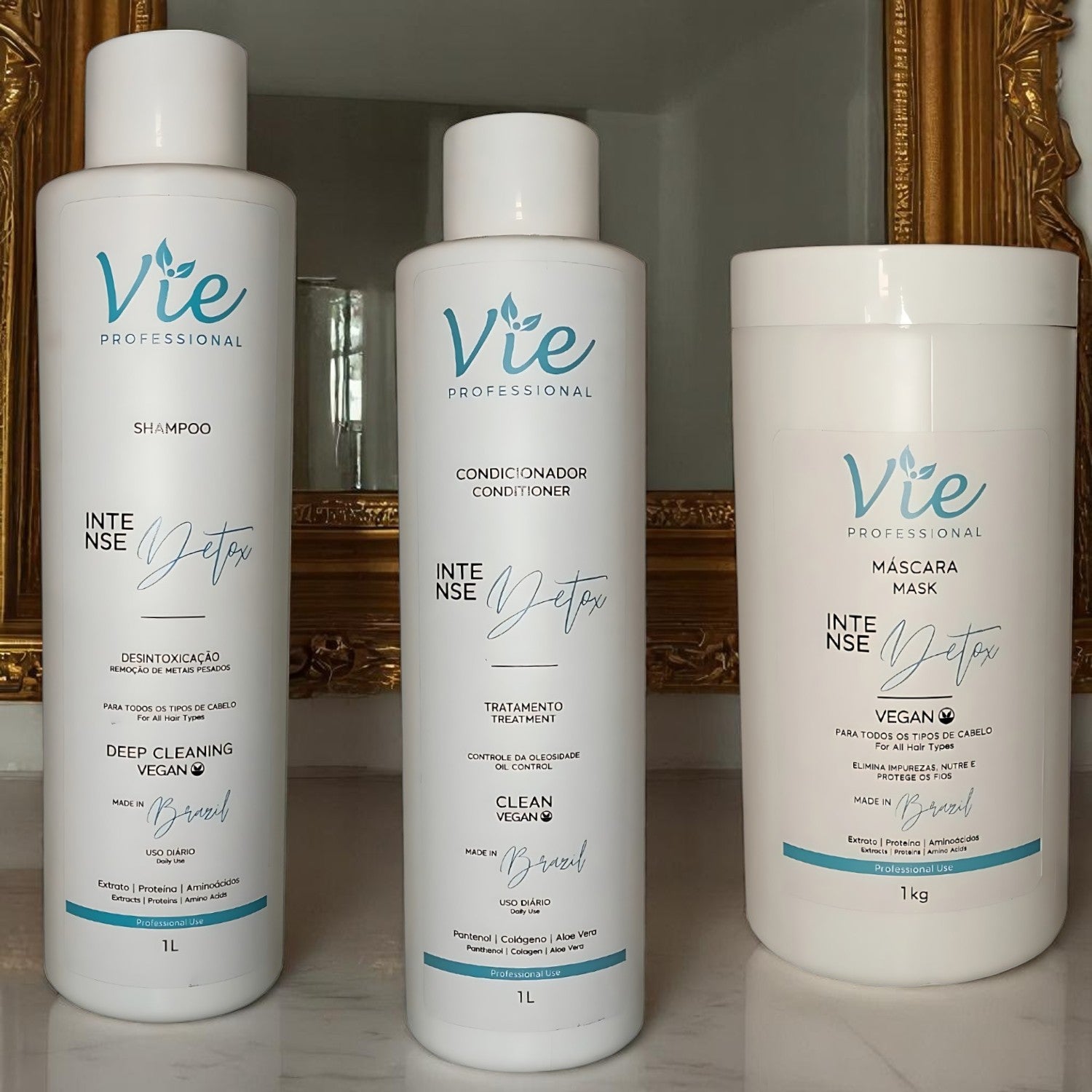 Kit Detox Vie (Shampoo + Condicionador + Máscara)