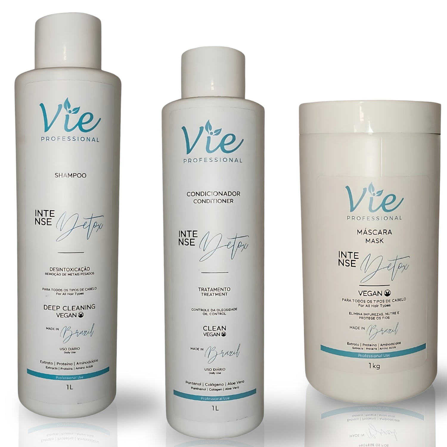 Kit Detox Vie (Shampoo + Condicionador + Máscara)