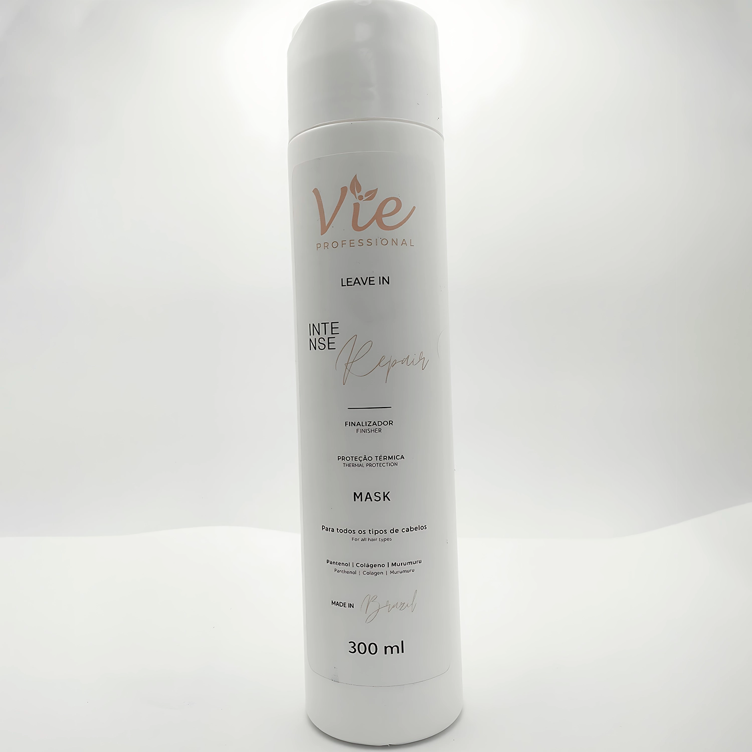Leave-in Intense Repair Vie 300ml - Creme Selante e Protetor Térmico